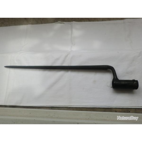 baionnette a douille p�riode monarchy r�volution 1770 -1795