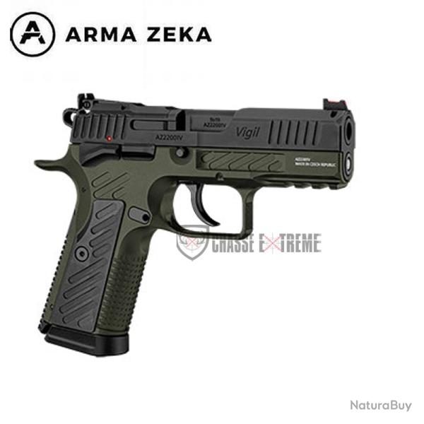 Pistolet ARMA ZEKA AZ-P1 Vigil Cal 9x19 mm Vert