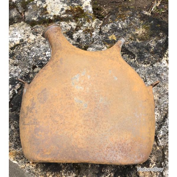Ancienne Gourde de Poilu Soldat Militaire ww1
