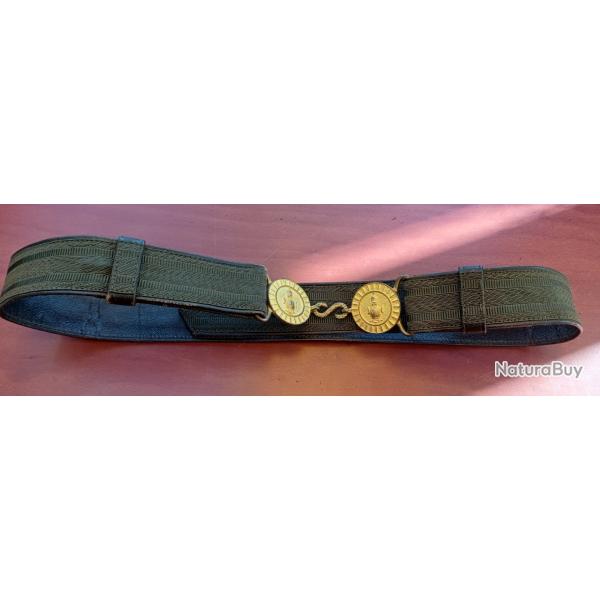 Beau ceinturon de sortie d'officier du G�nie - TBE