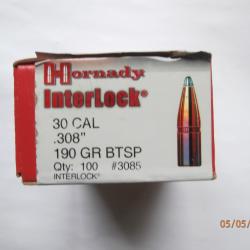 ogives cal 30 (308) 190 grain