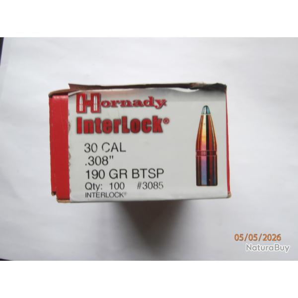 ogives cal 30 (308) 190 grain