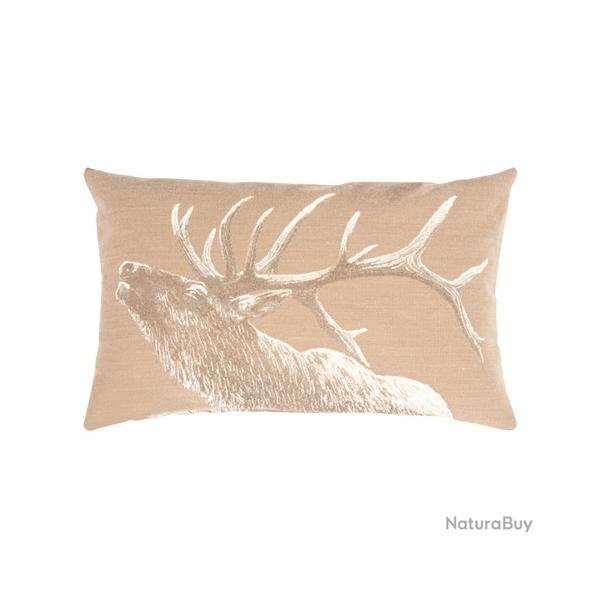 Housse de Coussin Urban Cerf Beige