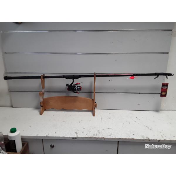 Canne a peche Linea effe  NEXT 3003 FGA + moulinet +fil + bouchon + plombs + emerillons