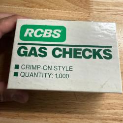 765 PCS HORNADY + RCBS GAS CHECKS  CAL.32/8 MM