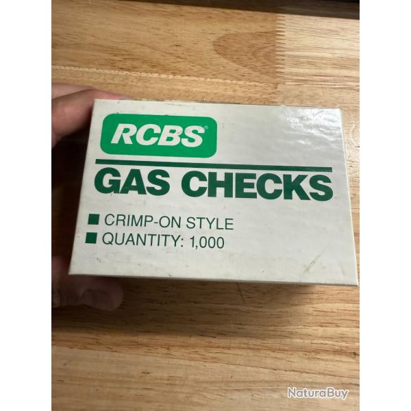 765 PCS HORNADY + RCBS GAS CHECKS  CAL.32/8 MM
