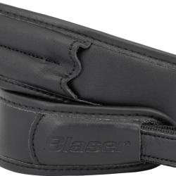 BRETELLE BLASER CUIR NOIR.