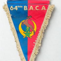 (107.002) Fanion du 64&egrave;me B.A.C.A.