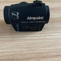 Aimpoint Micro S1 s&eacute;rie sp&eacute;ciale Corse 6 MOA