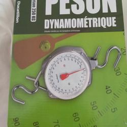 PESON DYNAMOMETRIQUE 250KGS DUCATILLON