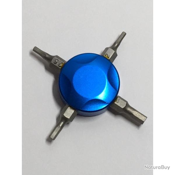 Outil universel clefs Allen (2.0 - 2.5 - 3.0 - 4.0)