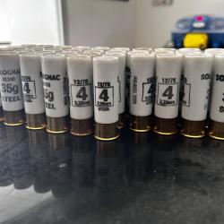 Lot de cartouche acier solognac xl 100 35g n.4