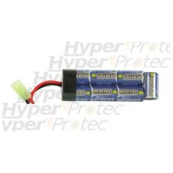 Batterie 1600 mAh 8.4V pour airsoft &eacute;lectrique - type mini