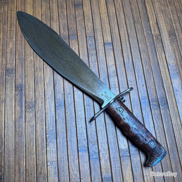COUTEAU MACHETTE U.S BOLO 1912 SPRINGFIELD ARMORY ORIGINAL WW1 - 14/18 U.S.A