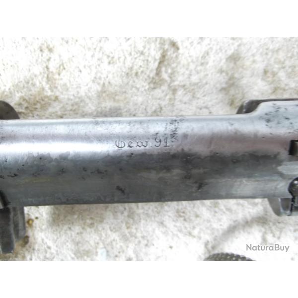 CANON BOITIER DE CULASSE EXTRACTEUR CARABINE GEWEHR 91