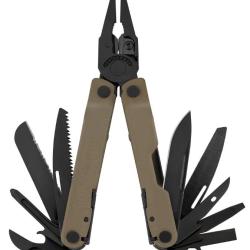 Pince multifonction Leatherman REBAR Coyote - 17 outils