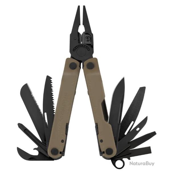Pince multifonction Leatherman REBAR Coyote - 17 outils