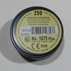 boite de 200 amorces poudre noire RWS 1081 quatre ailettes