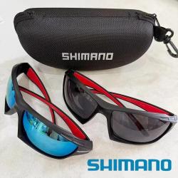 SHIMANO Lunettes de Soleil Polarise UV400 Cyclisme Peche, Modele: 2pcs