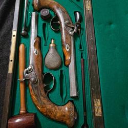 Coffret de pistolet de duels.