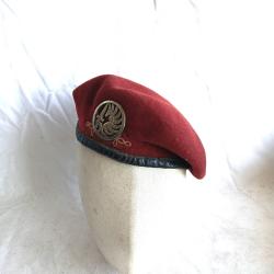 Coiffure - FR309830c  B&eacute;ret mod&egrave;le 1953 du 1&deg;rgt Hussards parachutiste
