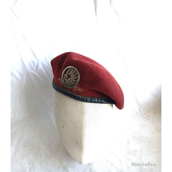 Coiffure - FR309830c  B�ret mod�le 1953 du 1�rgt Hussards parachutiste