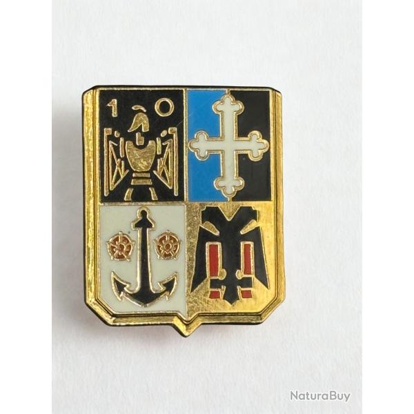 (108.007) 10� RG : insigne du 10� r�giment du g�nie