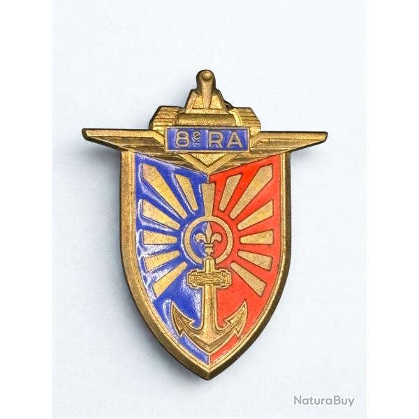 (108.008) 8� RA : insigne du 8� r�giment d'artillerie