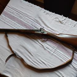 Fusil de chasse poudre noire &agrave; percussion CAL.12 COACH GUN  Navy Arms par Pedersoli