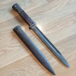 Ba&iuml;onnette 98k J.W.H 44( Ch&acirc;tellerault)M&ecirc;me No
