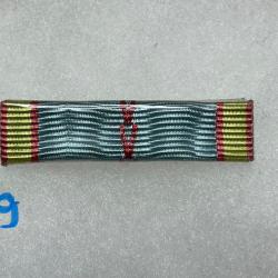 39 FRANCE - BARRETTE DE RAPPEL DIXMUDE POUR M&Eacute;DAILLE COMMEMORATIVE 1939/1945