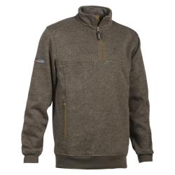 Prix de d&eacute;part &agrave; 1� !! Pull de chasse ProHunt Marron Muntjac Taille M