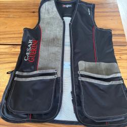 Gilet de tir noir Caesar Guerini taille L