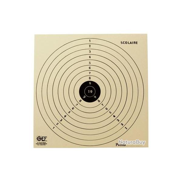 CARTON 4000 CIBLES SCOLAIRE 16X16