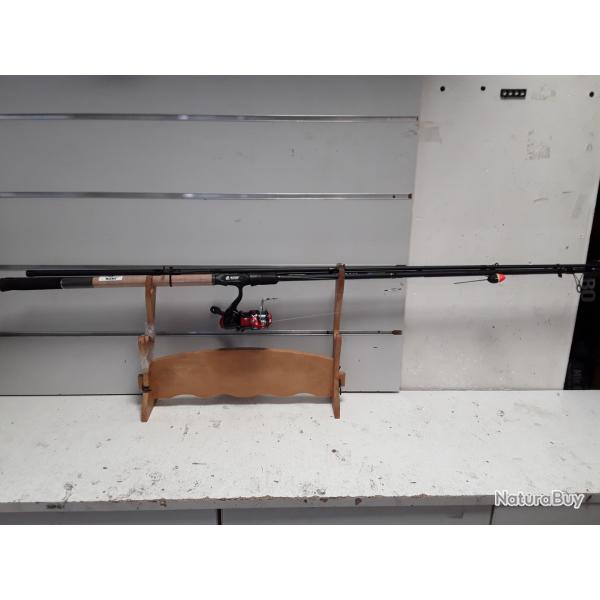 Canne anglaise 3 brins Captain jack MATCH ROD 390 + moulinet