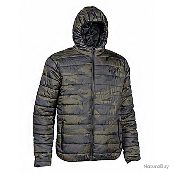Prix de d�part � 1� !! Doudoune Homme A Capuche Camo Trek Percussion Taille XL