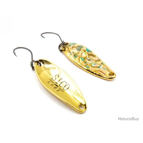 Cuiller Ondulante Sico Lure Sico Nacre 3g 3g Blanc Nacre