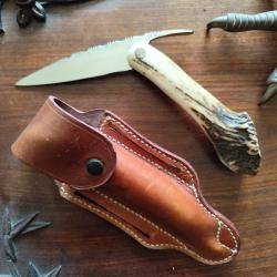 Couteau pliant Pi&eacute;montais custom vintage Fred Perrin