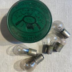 Bo&icirc;te m&eacute;tallique cartouches Gevelot 9 mm vide