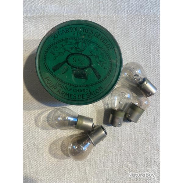 Bo�te m�tallique cartouches Gevelot 9 mm vide