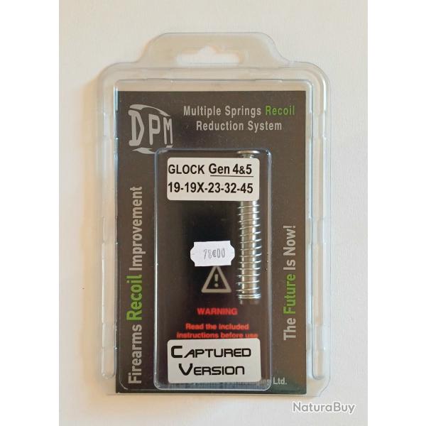 Ressort de r�cup�ration DPM pour Glock Gen 4 et 5 avec amortissement