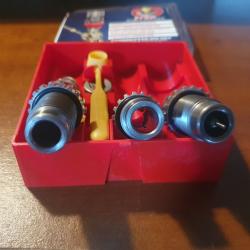 Jeu d'outils 3  pi&egrave;ces  LEE + schell HOLDER  8X57 MAUSER