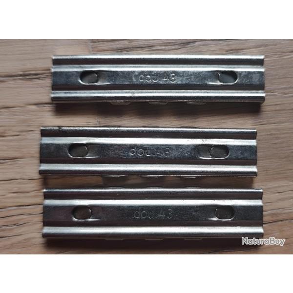 Lames chargeurs mauser 98K - 8x57is WW2 - Dou 43