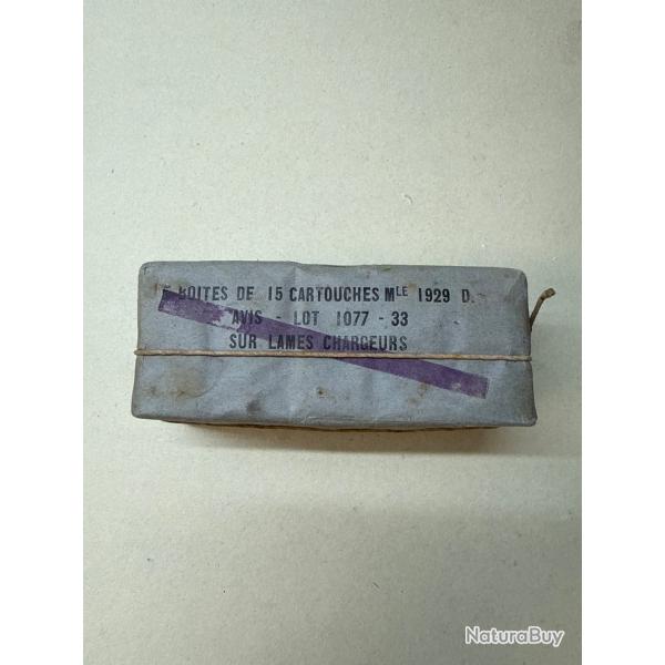 Rare munitions fran�aise 7.5x54 MAS MOD 1929