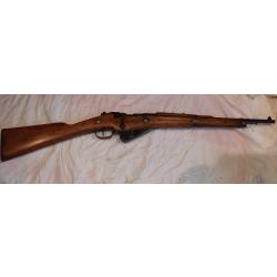 Mousqueton Berthier M16 monomatricule &divide; ba&iuml;onnette  fourreau et gousset.