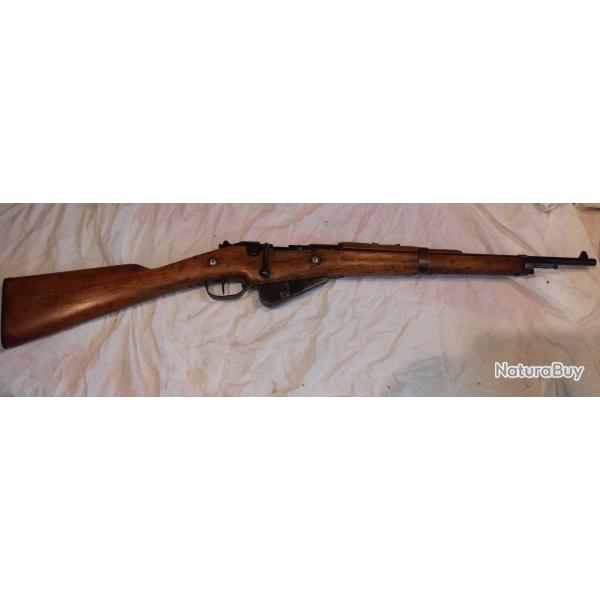 Mousqueton Berthier M16 monomatricule � ba�onnette  fourreau et gousset.