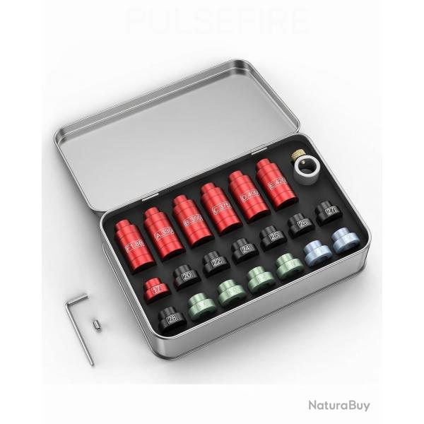 Kit comparateur de feuillure et de profondeur d'enfoncement des balles