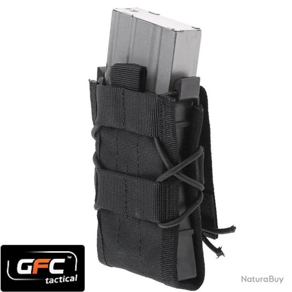 GFC Tactical Modular Pouch - Poche MOLLE Porte-Chargeur Noir