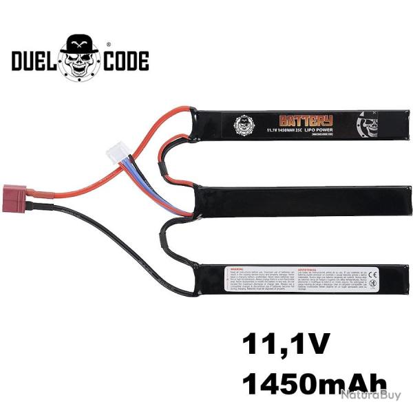 Duel Code - Batterie LiPo 11.1V 1450mAh 25C T-Dean