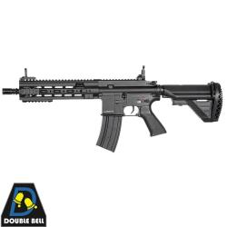 Double Bell BY-811 HK416 Court AEG 6mm - R&eacute;plique Airsoft M&eacute;tal Noir